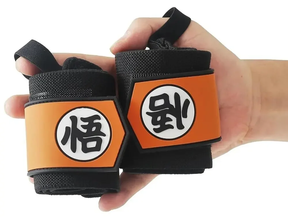 Dragon Ball Z Anime Weight Lifting Wrist Wraps Straps 24